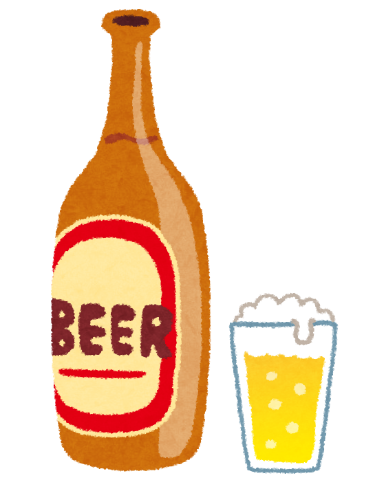 ビールのイラスト