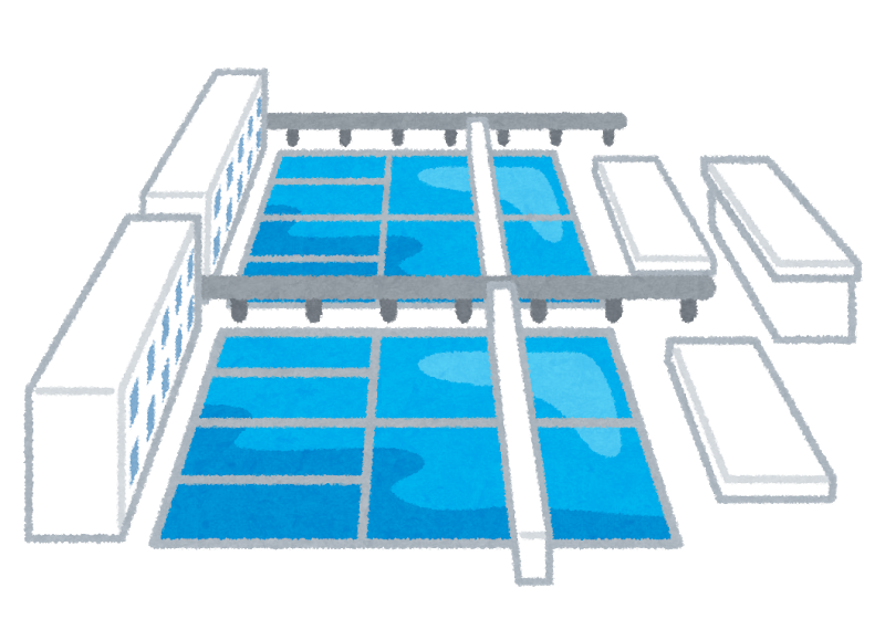 公共施設のイラスト