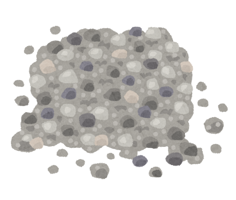 土石のイラスト