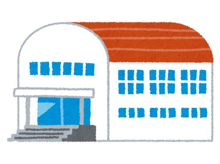 体育館のイラスト