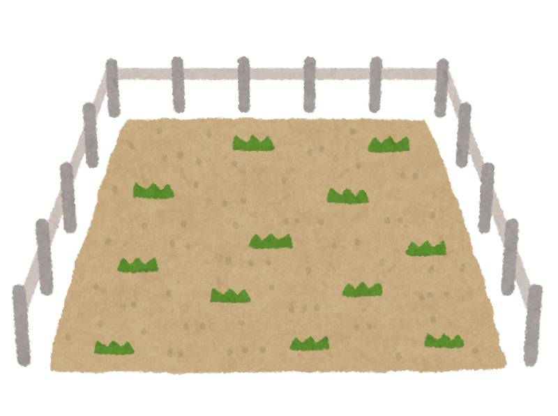空地のイラスト