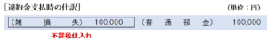 違約金支払時の仕訳