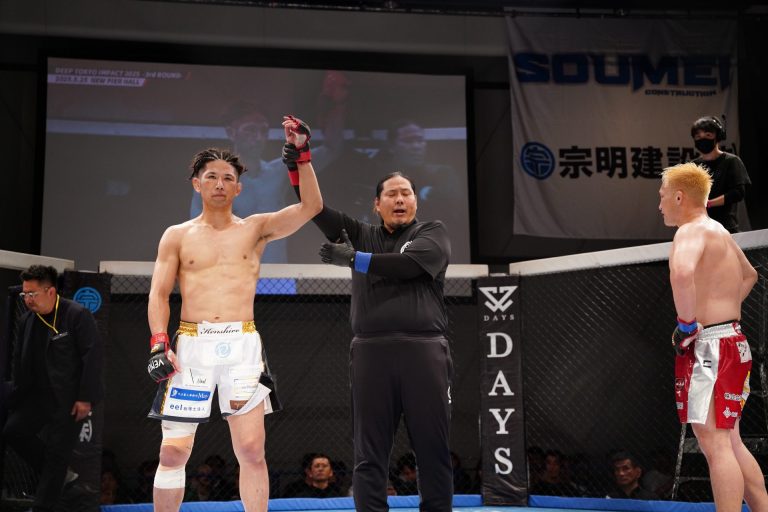 DEEP TOKYO IMPACT 2025 3rd ROUND（DEEP ライト級 5 分２R：ケンシロウ（FIGHTER’S FLOW）VS 川島悠汰（INFIGHT JAPAN））DEEP VS BREAKING DOWN